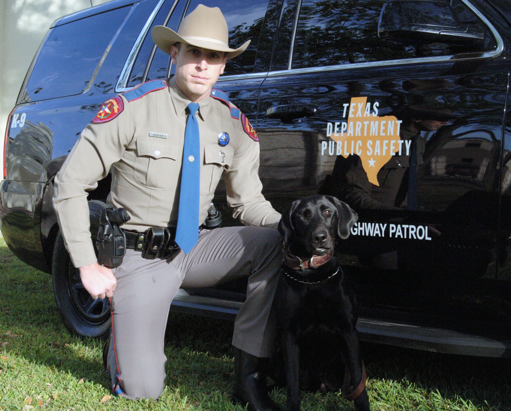 State Trooper with K9